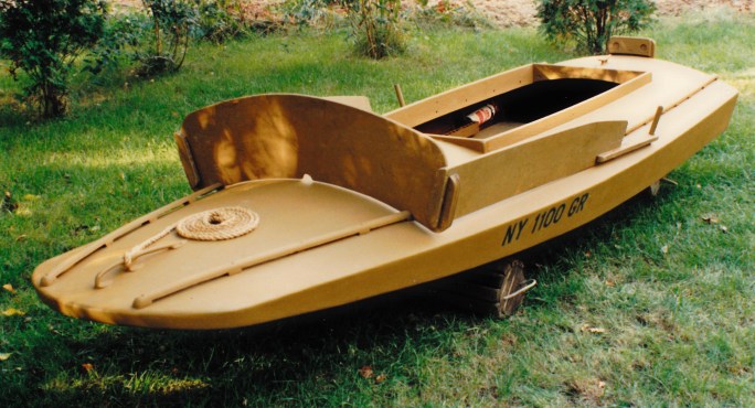 Grasboat # 1 - stool rack