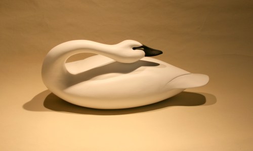 S J Sanford - Tundra Swan - half-size