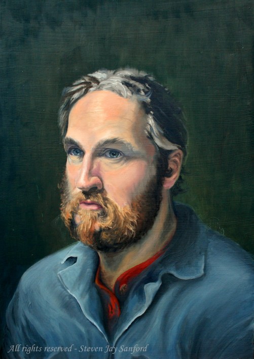 Self-portrait circa 1992 - rr