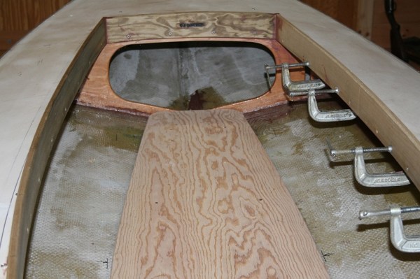 20 Gilgo Gunboat - coamings and floorboard - small