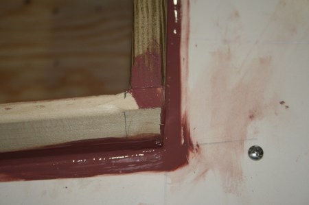 22 Coaming rabbet aft