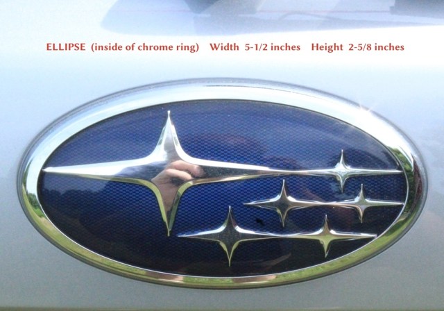 Sanford - Ellipse dimensions